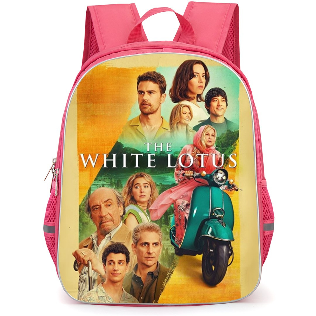 The White Lotus Backpack StudentPack - The White Lotus Official Season 02 Poster