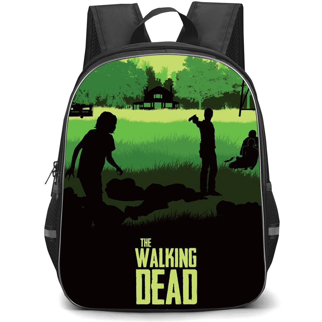 The Walking Dead Backpack StudentPack - The Walking Dead Minimalist Series Art By Brent Hatfield