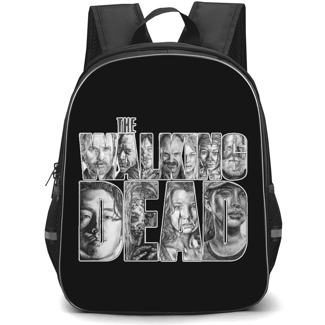 The Walking Dead Backpack StudentPack - The Walking Dead Art Minimalism Sticker