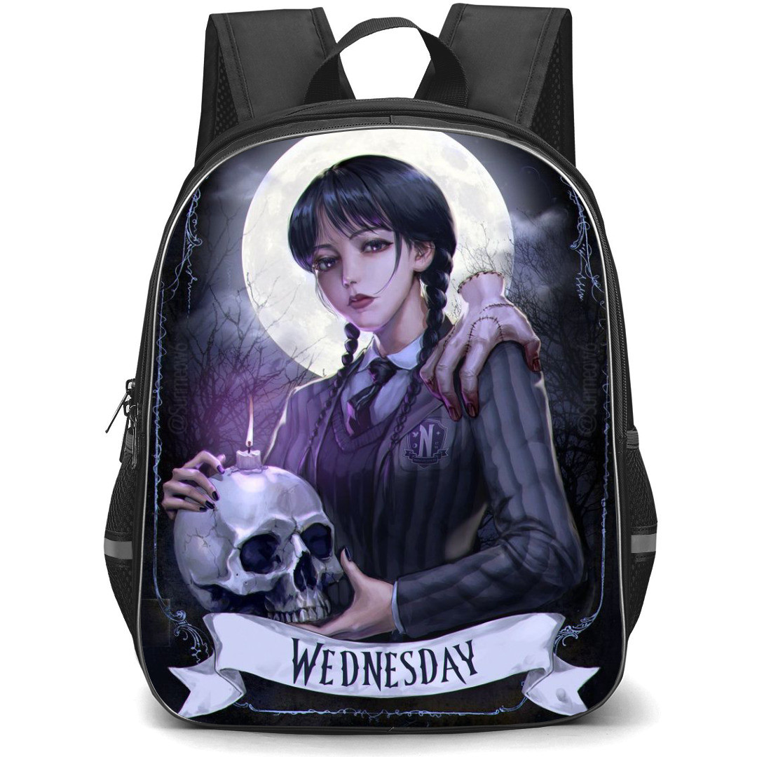 Wednesday Backpack StudentPack - Wednesday Animated Art Poster