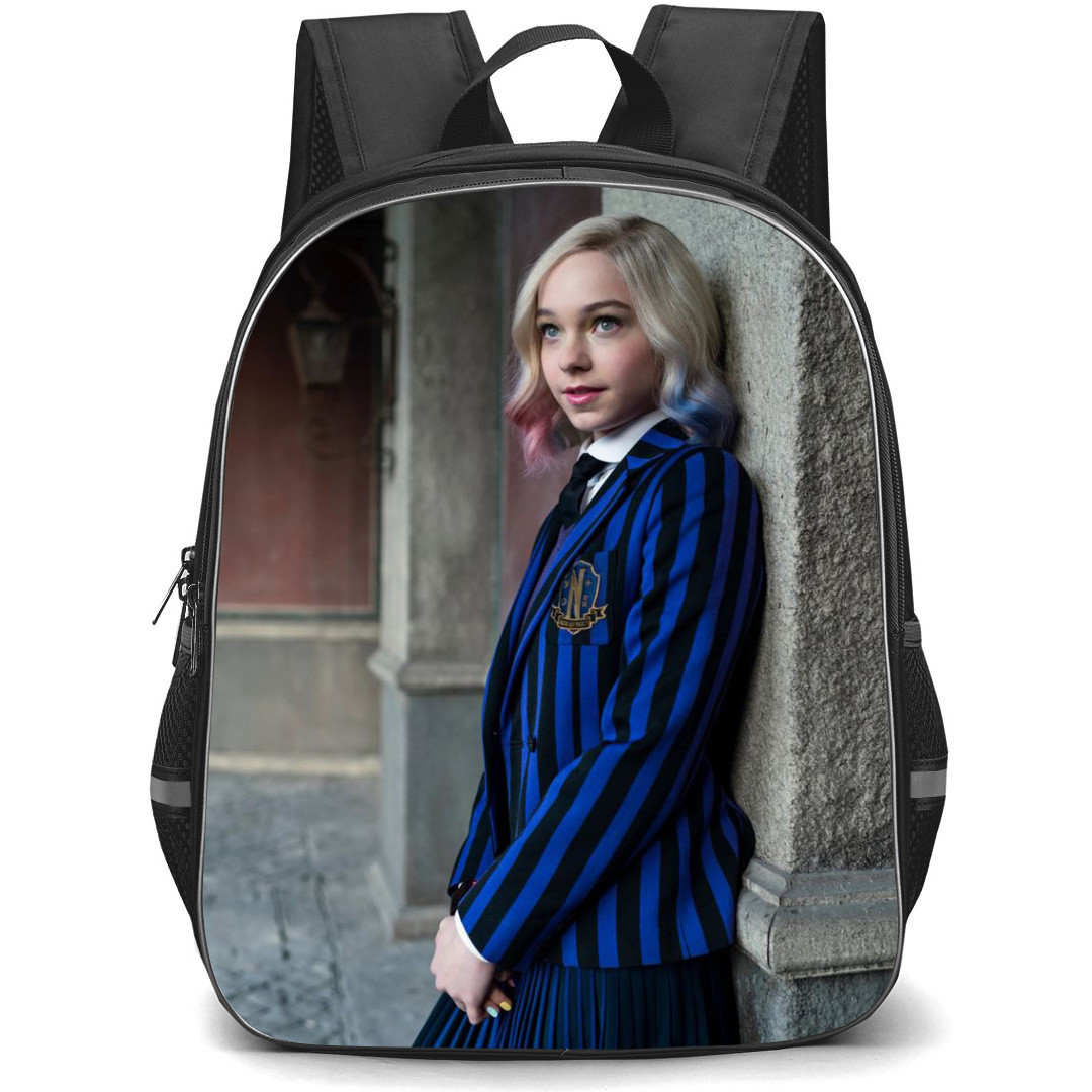 Wednesday Backpack StudentPack - Enid Sinclair Side Portrait Poster