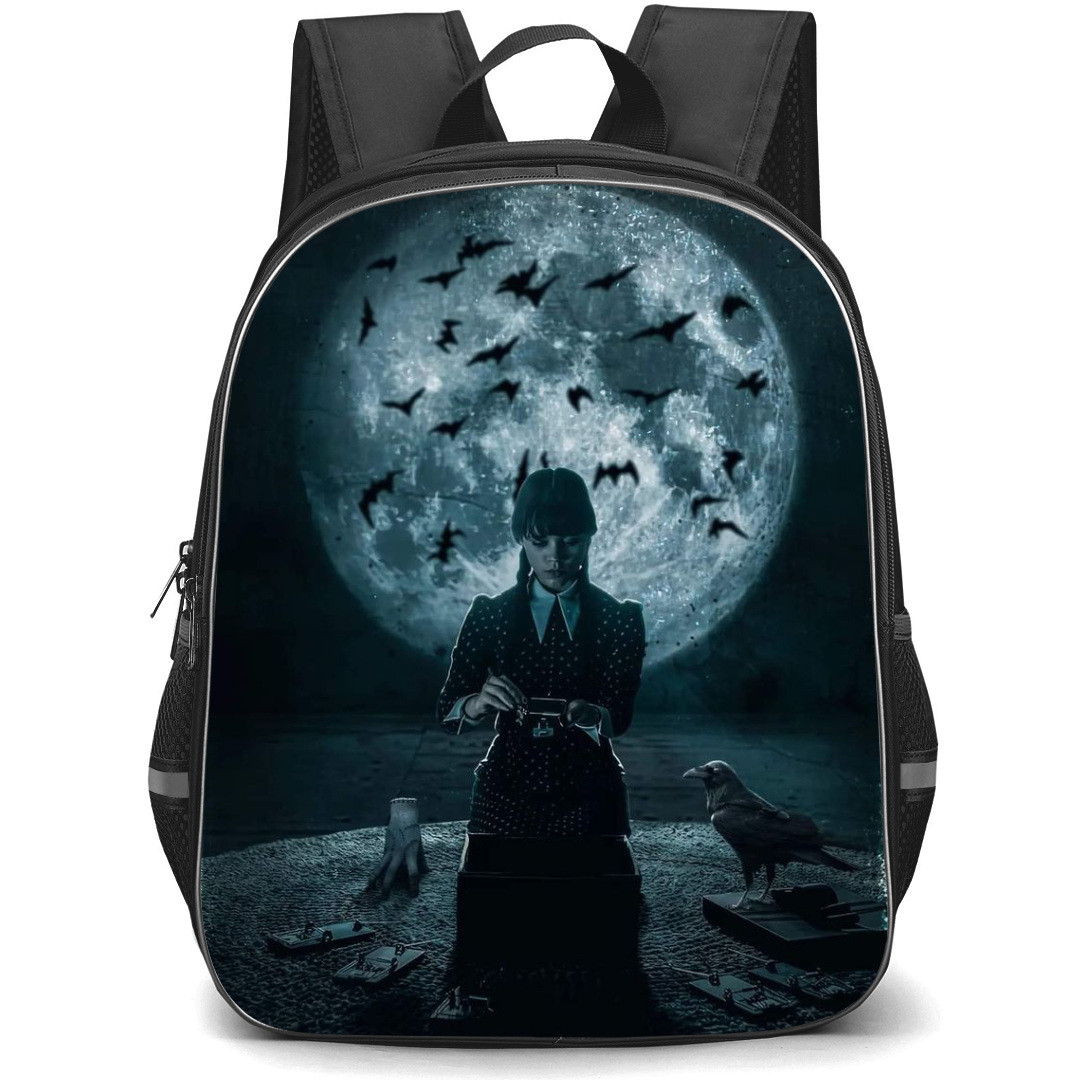 Wednesday Backpack StudentPack - Wednesday Ready For A Darker Season 02 Poster