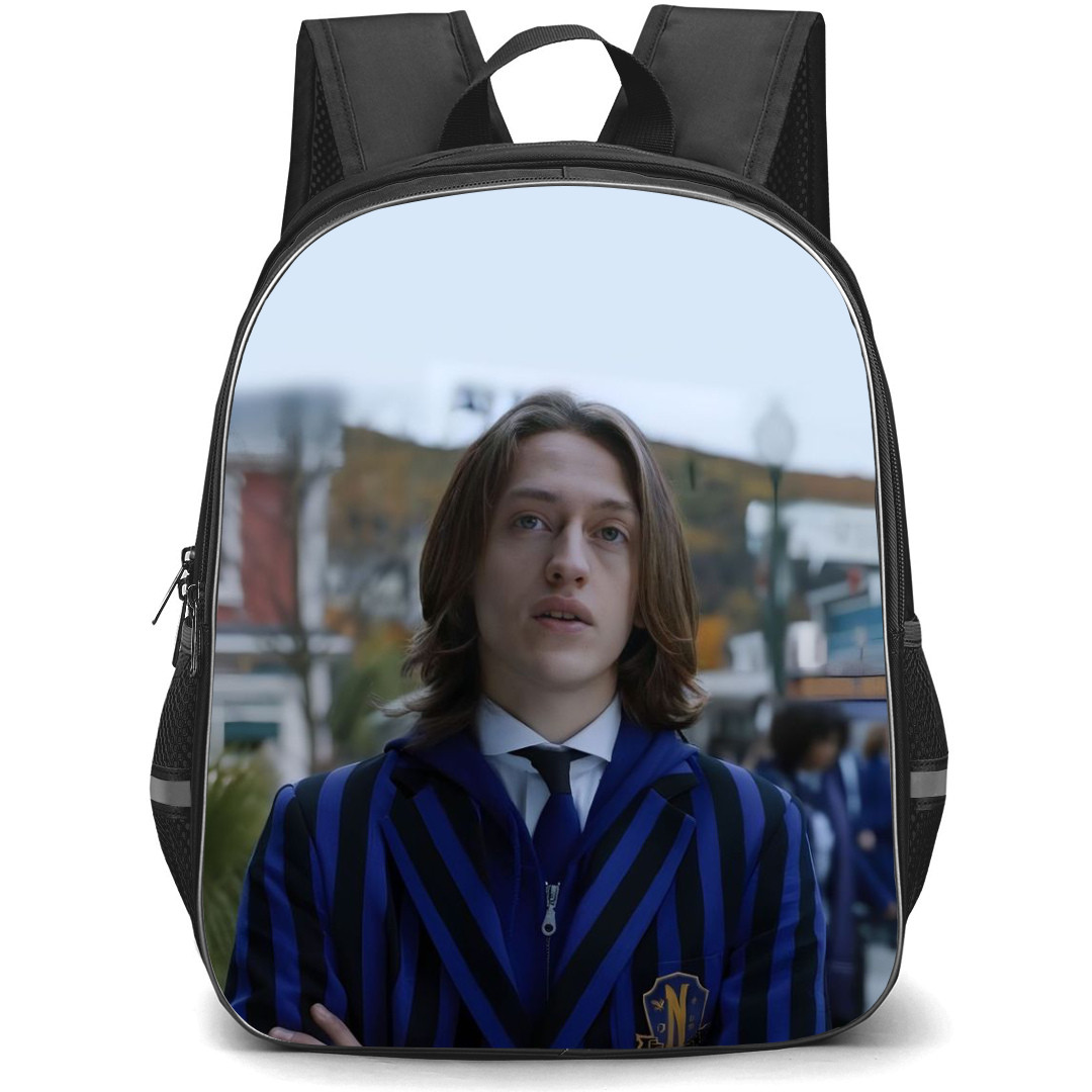 Wednesday Backpack StudentPack - Xavier Thorpe Portrait Poster
