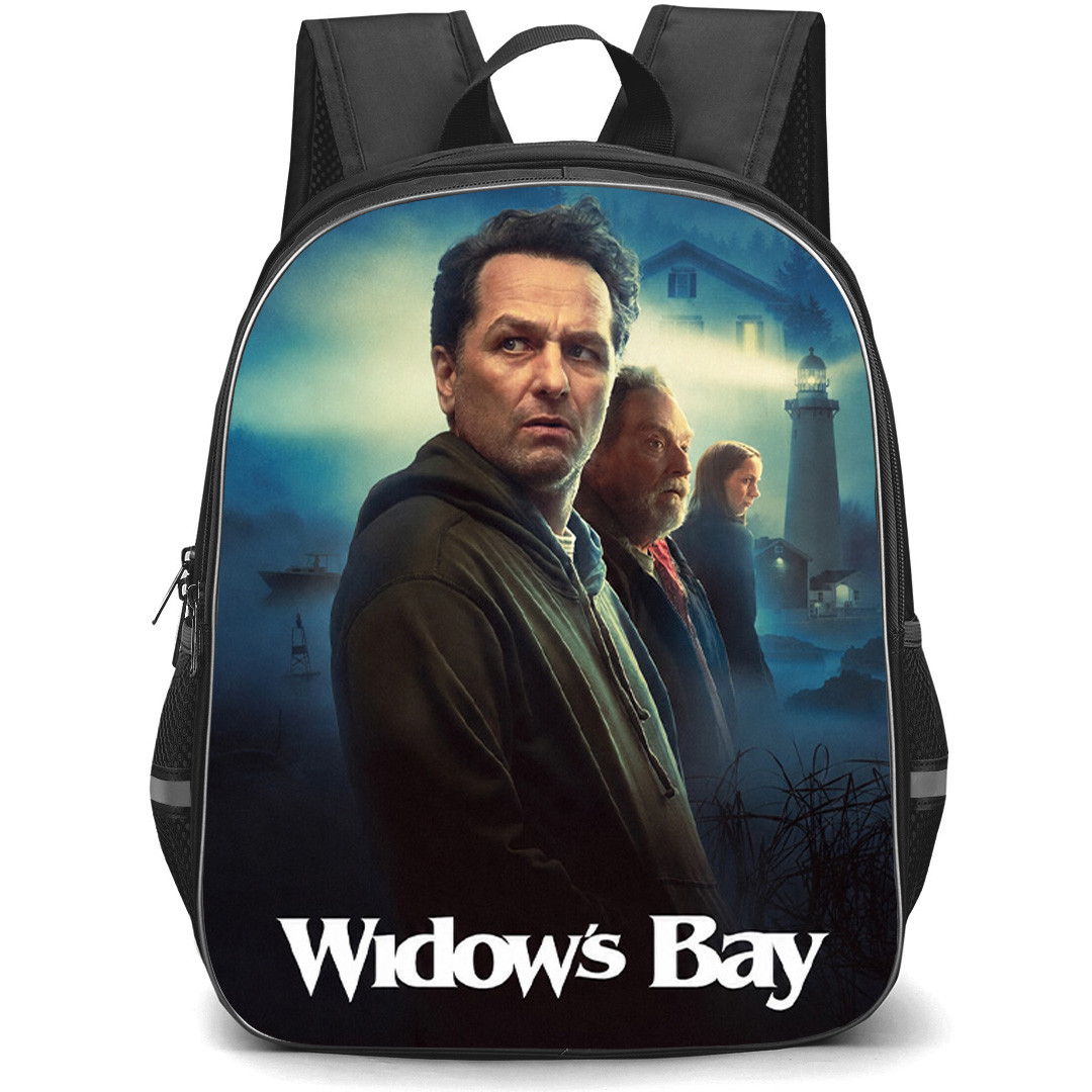 Widows Bay Backpack School Bag StudentPack - Widows Bay Mysterious Lighthouse Thriller Poster