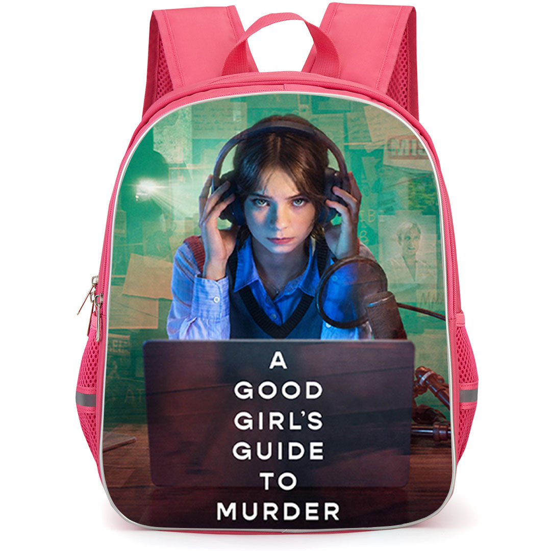 A Good Girls Guide to Murder Pip Fitz-Amobi Backpack School Bag StudentPack - Pip Fitz-Amobi True Crime Podcast Poster