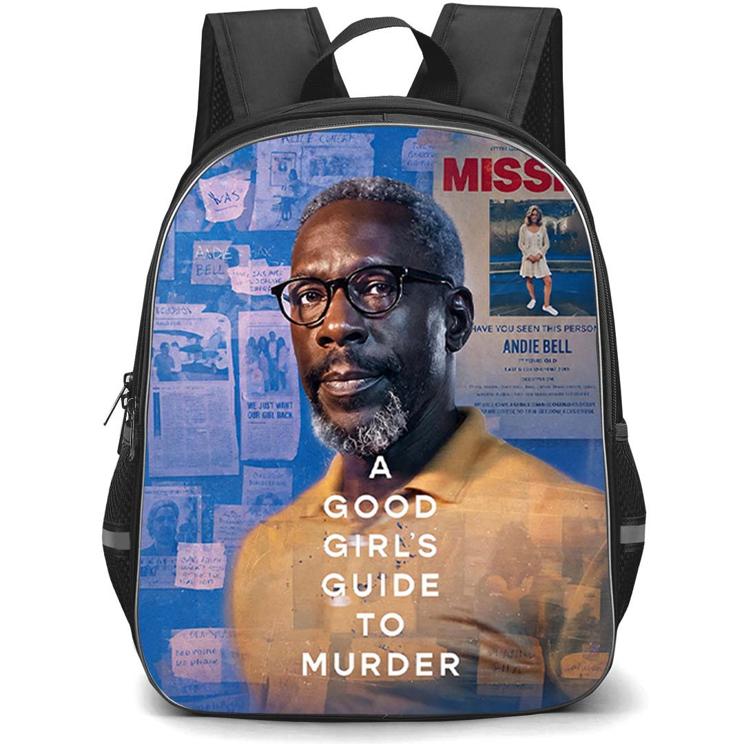 A Good Girls Guide to Murder Victor Amobi Backpack School Bag StudentPack - Victor Amobi Portrait Investigation Board Newspaper Wall Poster