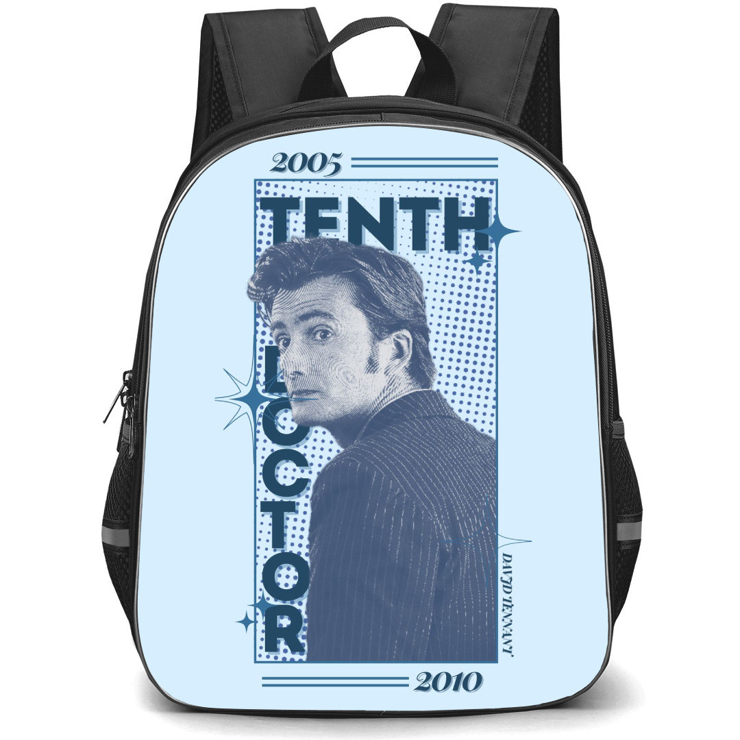 Doctor Who Backpack StudentPack - 2005 Tenth Doctor Portrait Poster