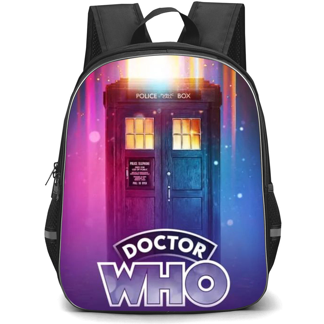 Doctor Who Backpack StudentPack - Telephone Booth Space Series Poster