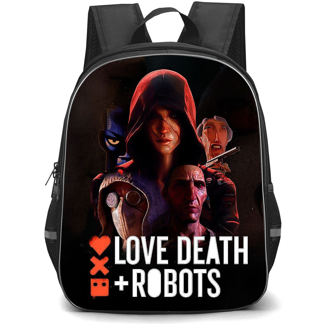 Love Death And Robots Backpack StudentPack - Characters Series Netflix Poster