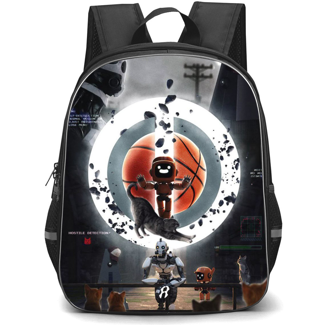 Love Death And Robots Backpack StudentPack - Hostile Detection Cats Poster