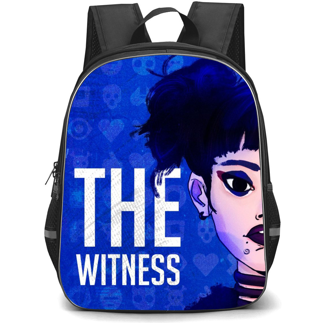 Love Death And Robots Backpack StudentPack - The Witness Half Face Portrait Poster