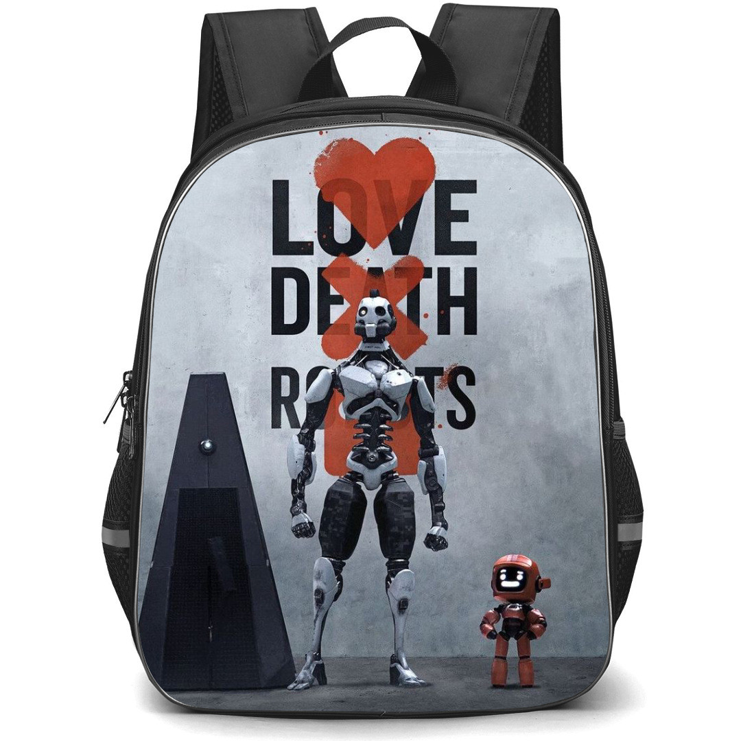 Love Death And Robots Backpack StudentPack - Xbot And KVRC Series Poster