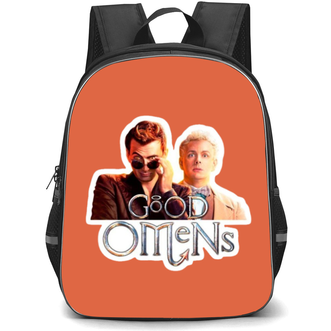 Good Omens Backpack StudentPack - Crowley Aziraphale Avatar Logo