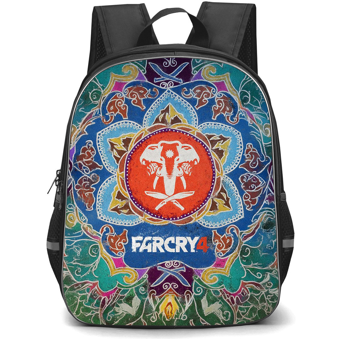 Far Cry Backpack School Bag StudentPack - Far Cry 4 Colorful Poster