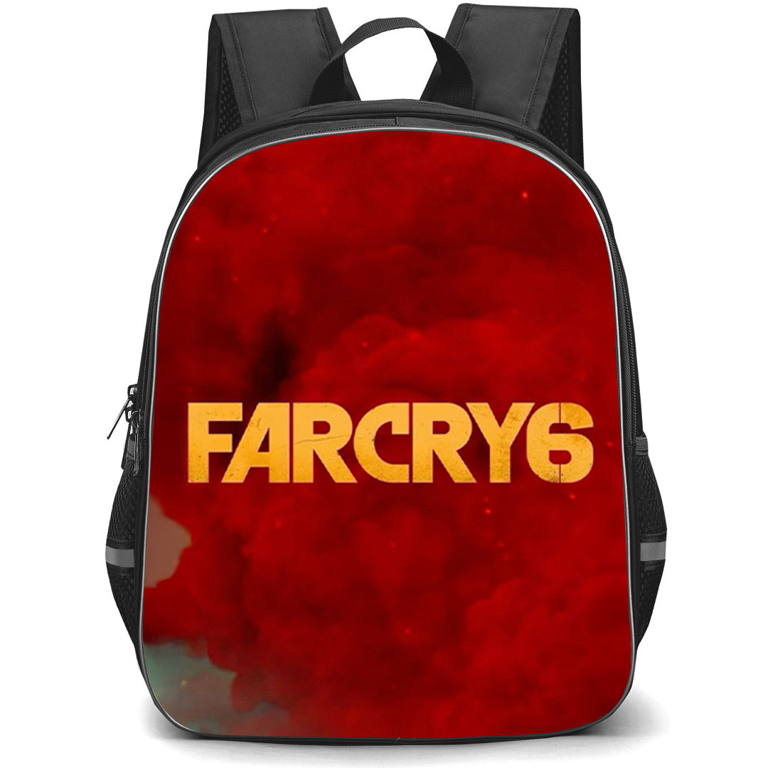 Far Cry Backpack School Bag StudentPack - Far Cry 6 Cinematic Title Sequence Poster