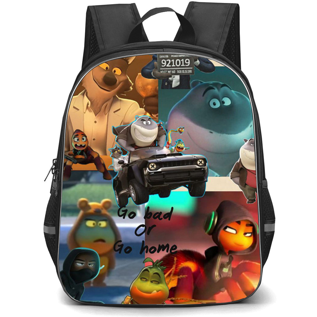 The Bad Guys Backpack StudentPack - The Bad Guys Go Bad Or Go Home Poster