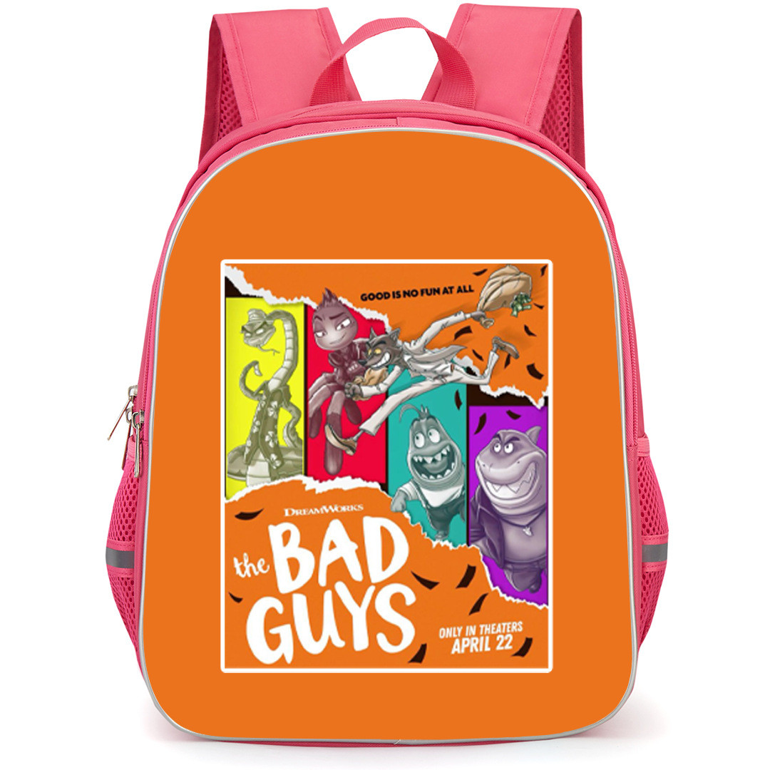 The Bad Guys Backpack StudentPack - The Bad Guys Max Marin Art Sticker