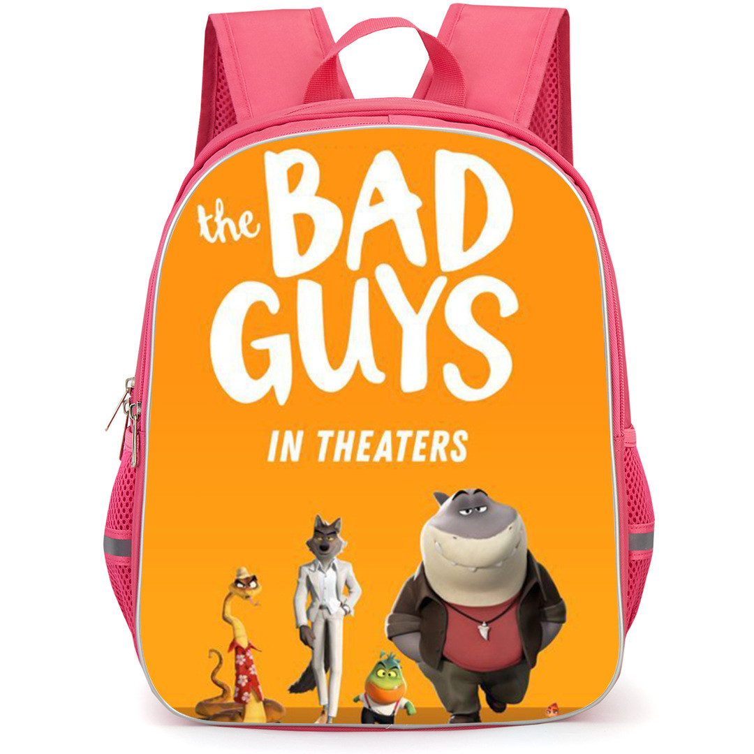 The Bad Guys Backpack StudentPack - The Bad Guys In Theaters Cartoon Art Poster