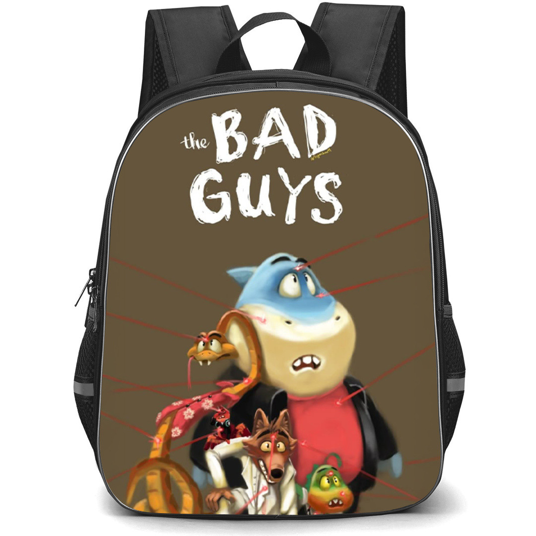 The Bad Guys Backpack StudentPack - The Bad Guys Trailer Fan Art Poster
