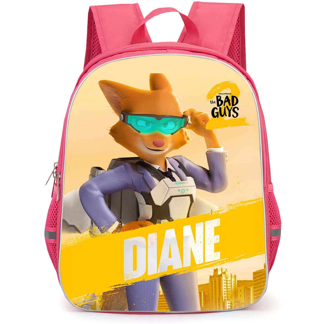 The Bad Guys 2 Diane Backpack StudentPack - Diane Standing Cartoon Art Poster