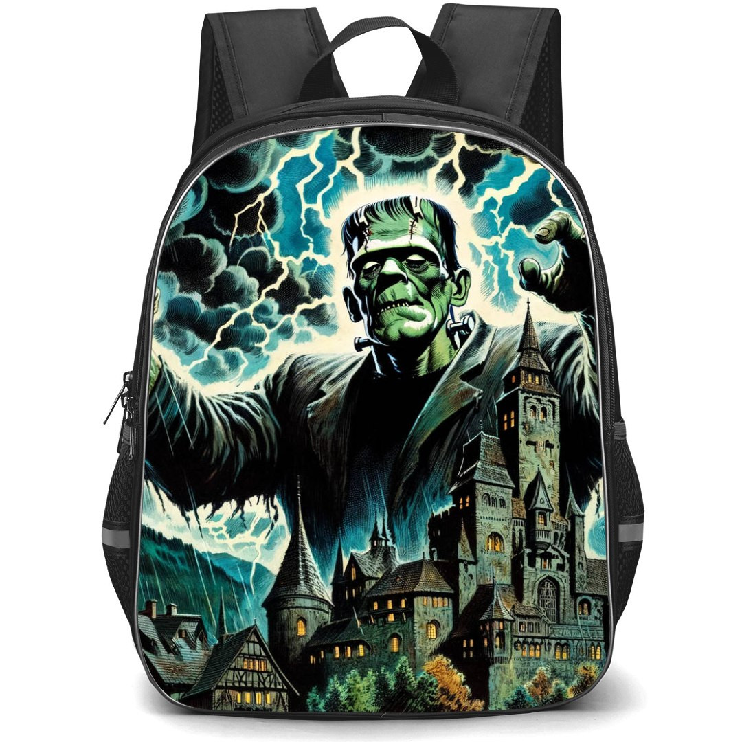 Frankenstein Backpack StudentPack - Castle Illustration