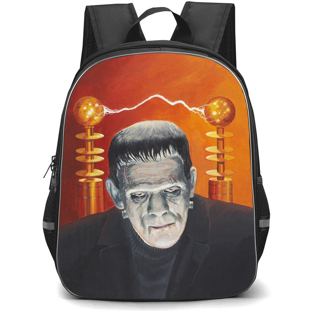 Frankenstein Backpack StudentPack - Portrait Orange Background