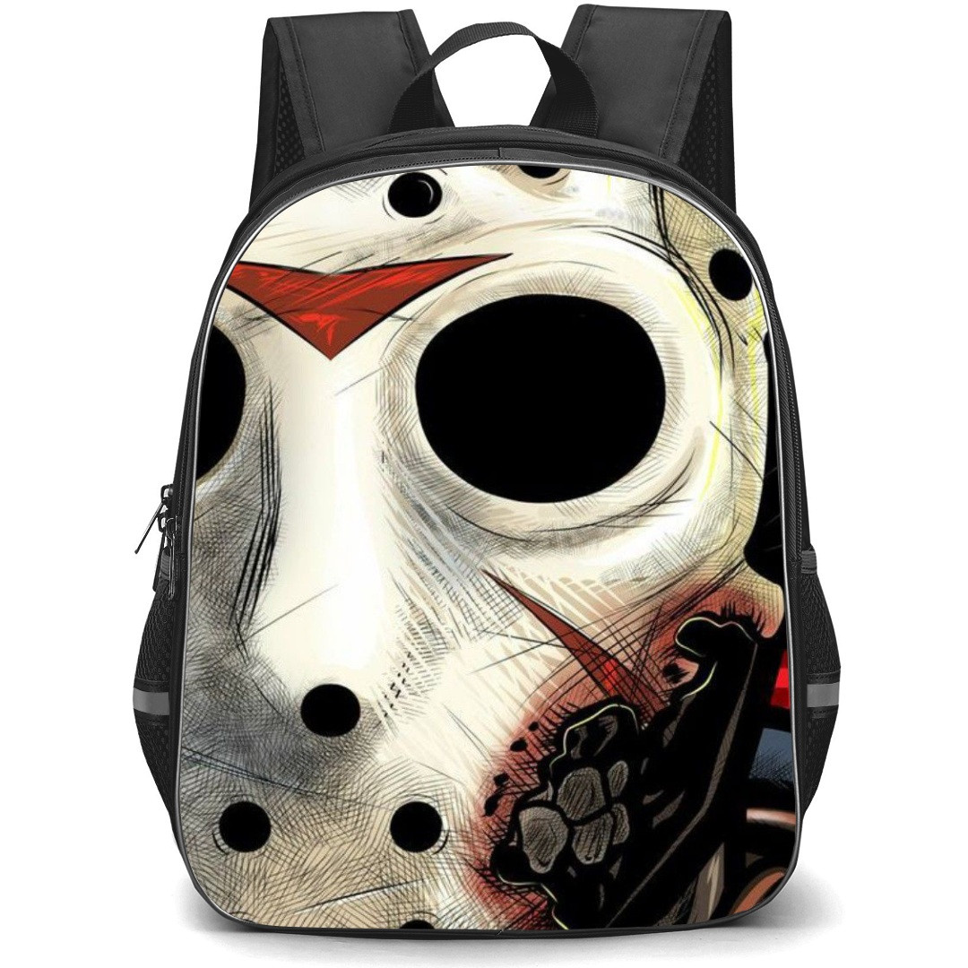 Friday The 13th Backpack StudentPack - Broken Mask Portrait