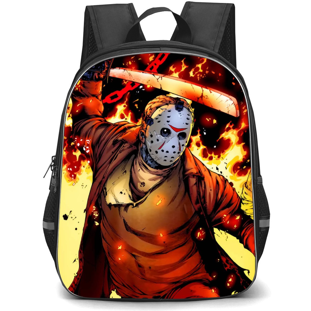 Friday The 13th Backpack StudentPack - Jason Comic Art