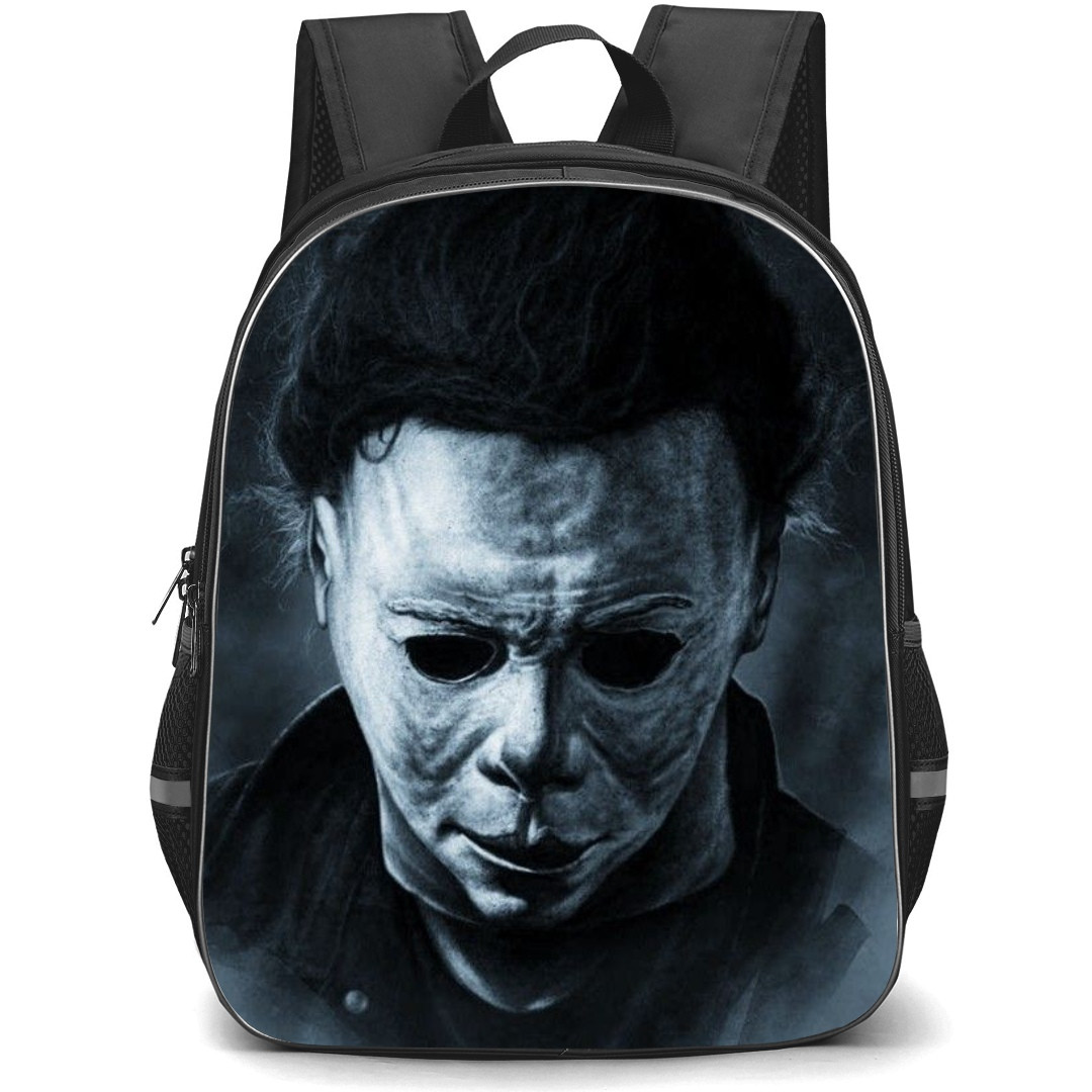 Halloween Michael Myers Backpack StudentPack - Avatar Grayscale Art