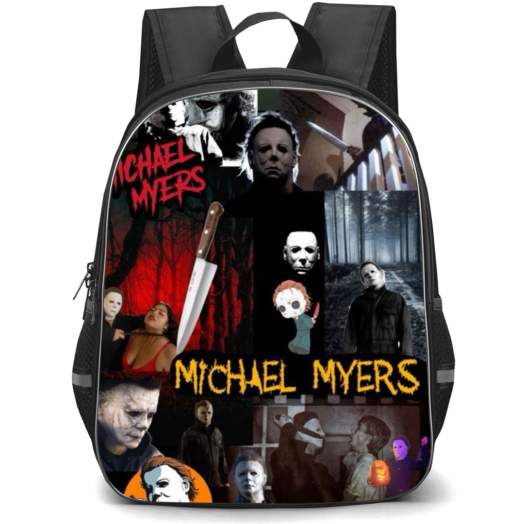 Halloween Michael Myers Backpack StudentPack - Michael Myers Collage
