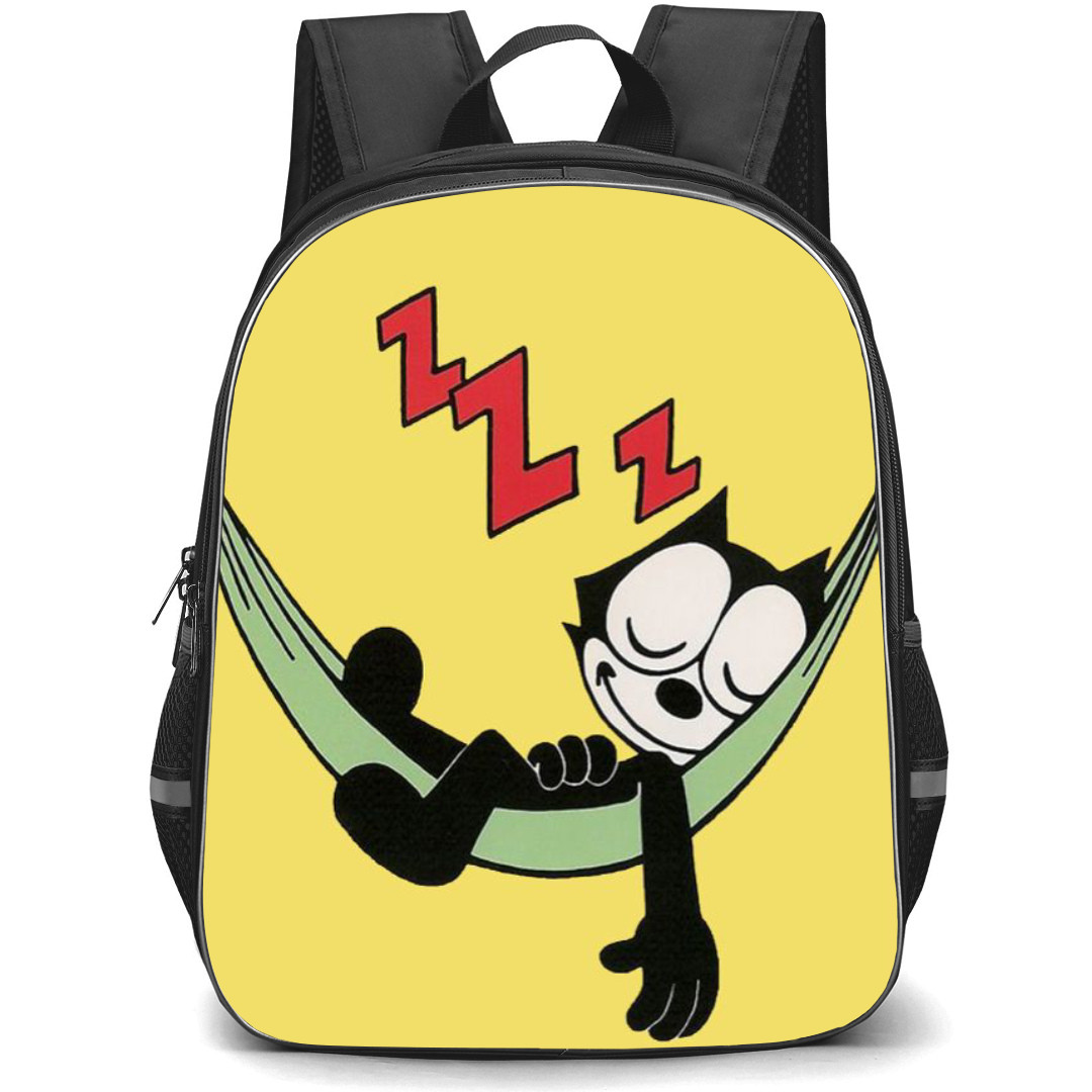 Felix the Cat Backpack StudentPack - Felix The Cat Sleeping In A Hammock