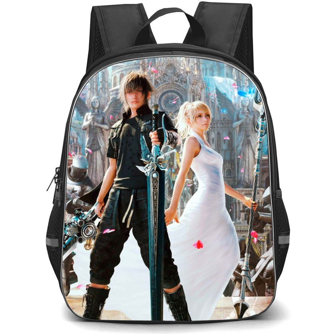 Final Fantasy Backpack StudentPack - Noctis And Luna Fierce