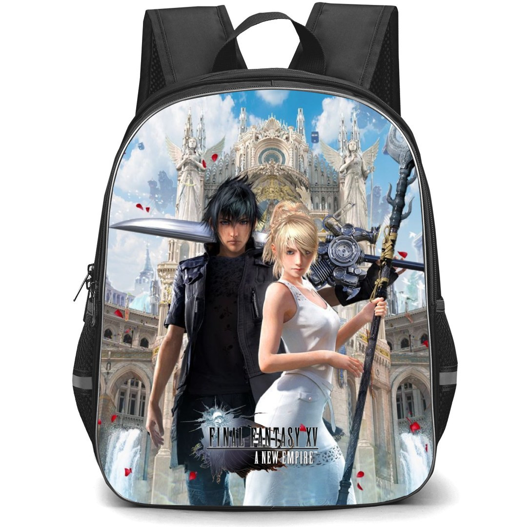 Final Fantasy Backpack StudentPack - Noctis And Luna Series Poster