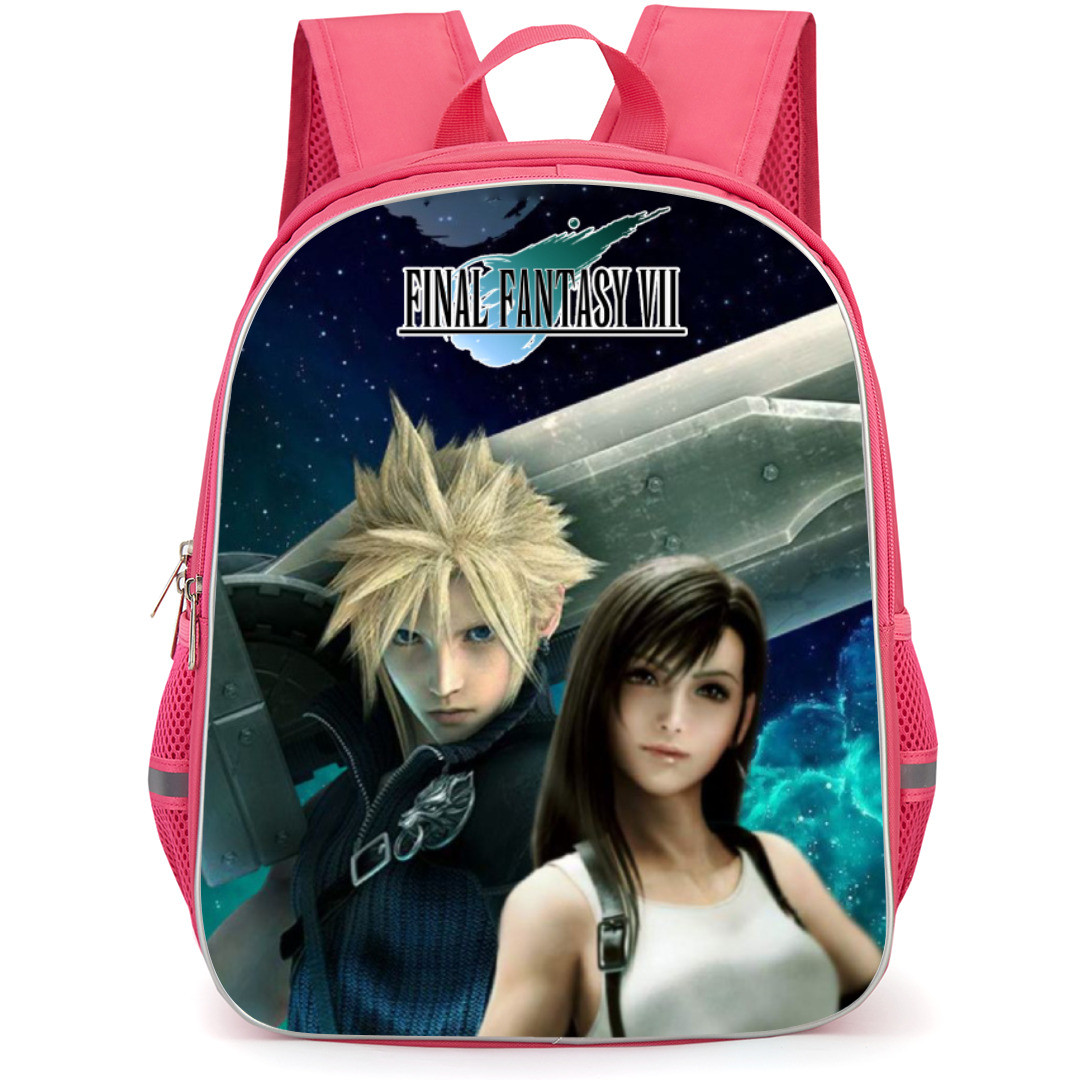 Final Fantasy Backpack StudentPack - Tifa And Cloud Series Poster
