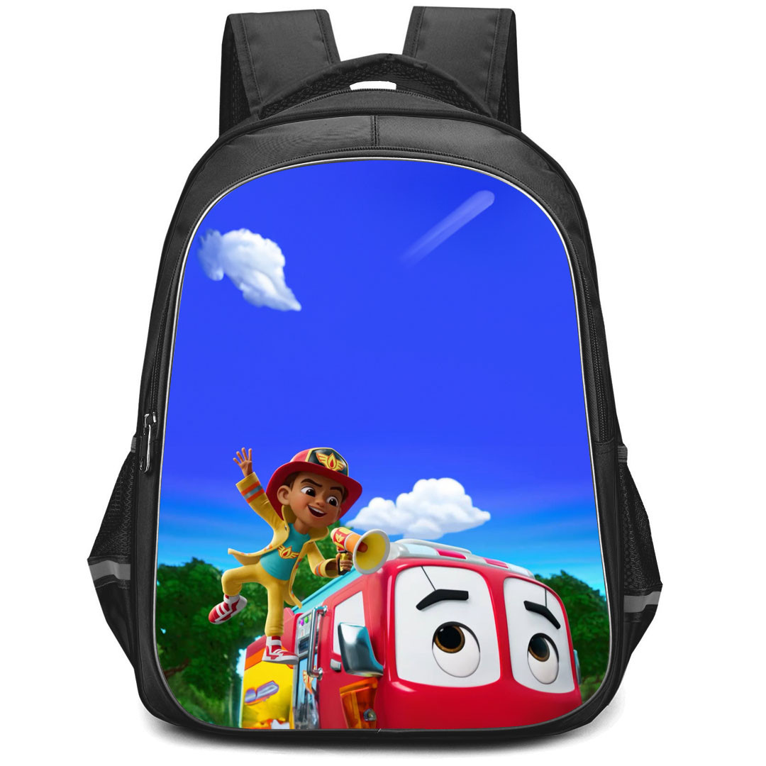 FireBuds Bo Bayani Backpack StudentPack - Bo Bayani Holding Hand Mic