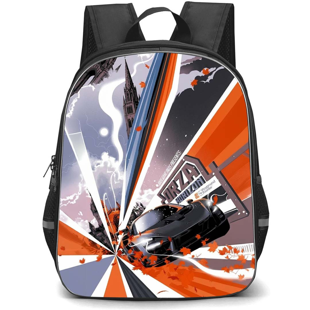 Forza Horizon Backpack School Bag StudentPack - Forza Horizon 4 Limited Edition Poster