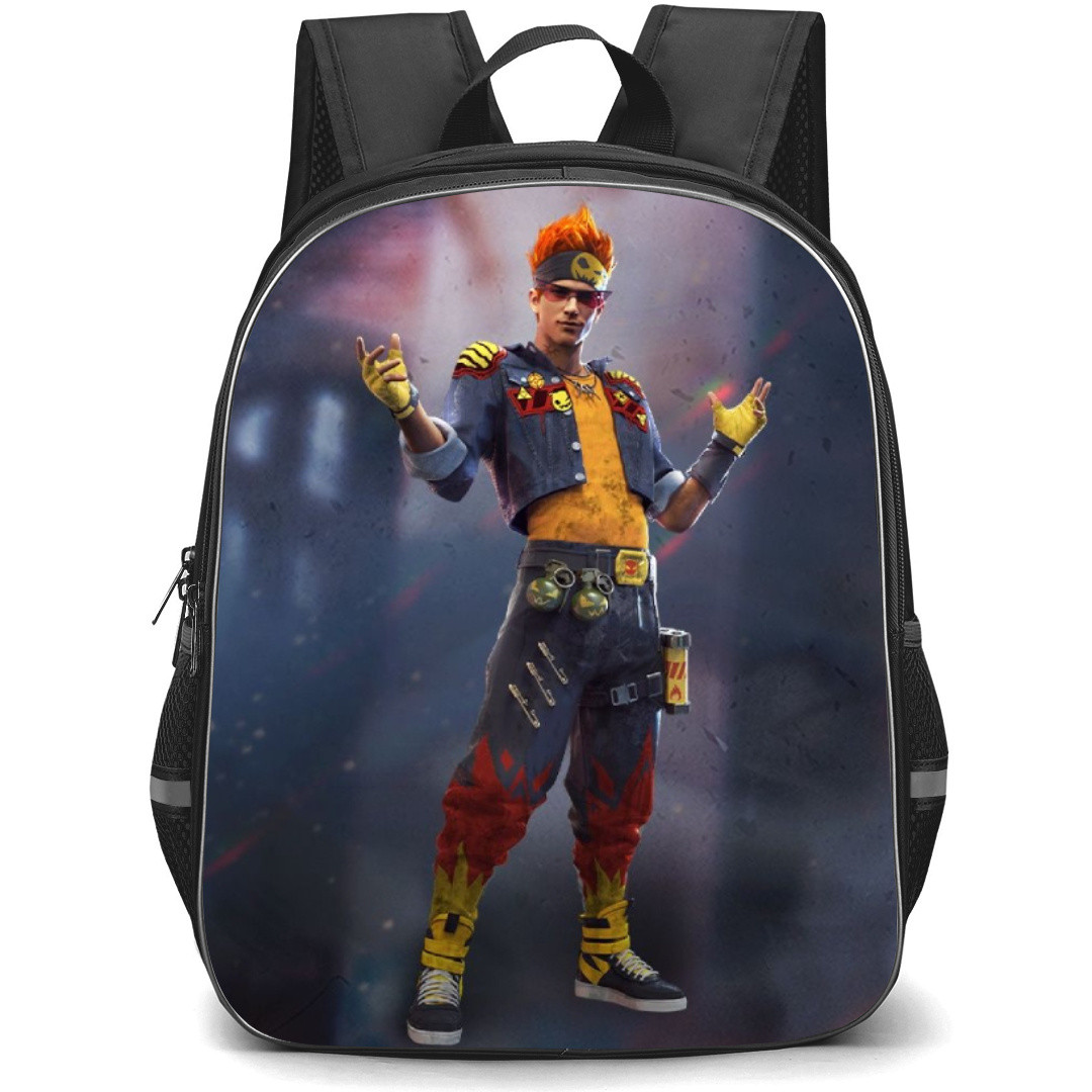 Free Fire Alvaro Backpack StudentPack - Alvaro Standing Portrait