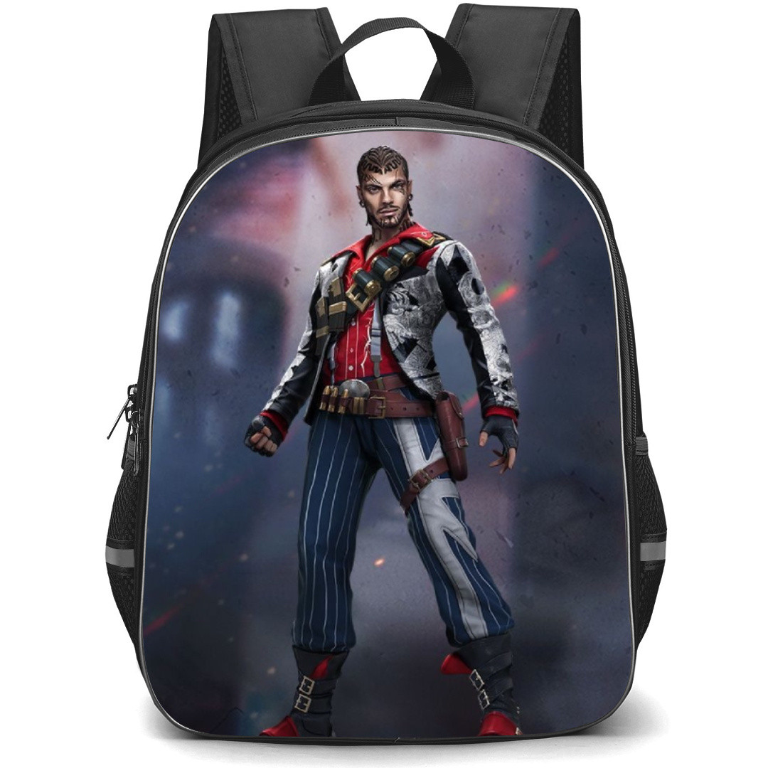 Free Fire Antonio Backpack StudentPack - Antonio Standing Portrait