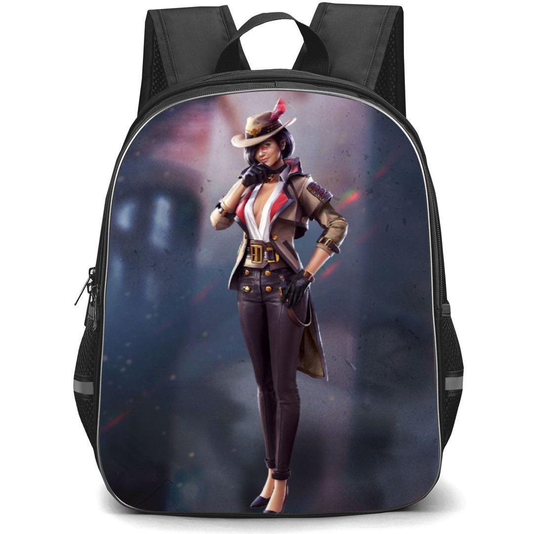 Free Fire Clu Backpack StudentPack - Clu Standing Portrait