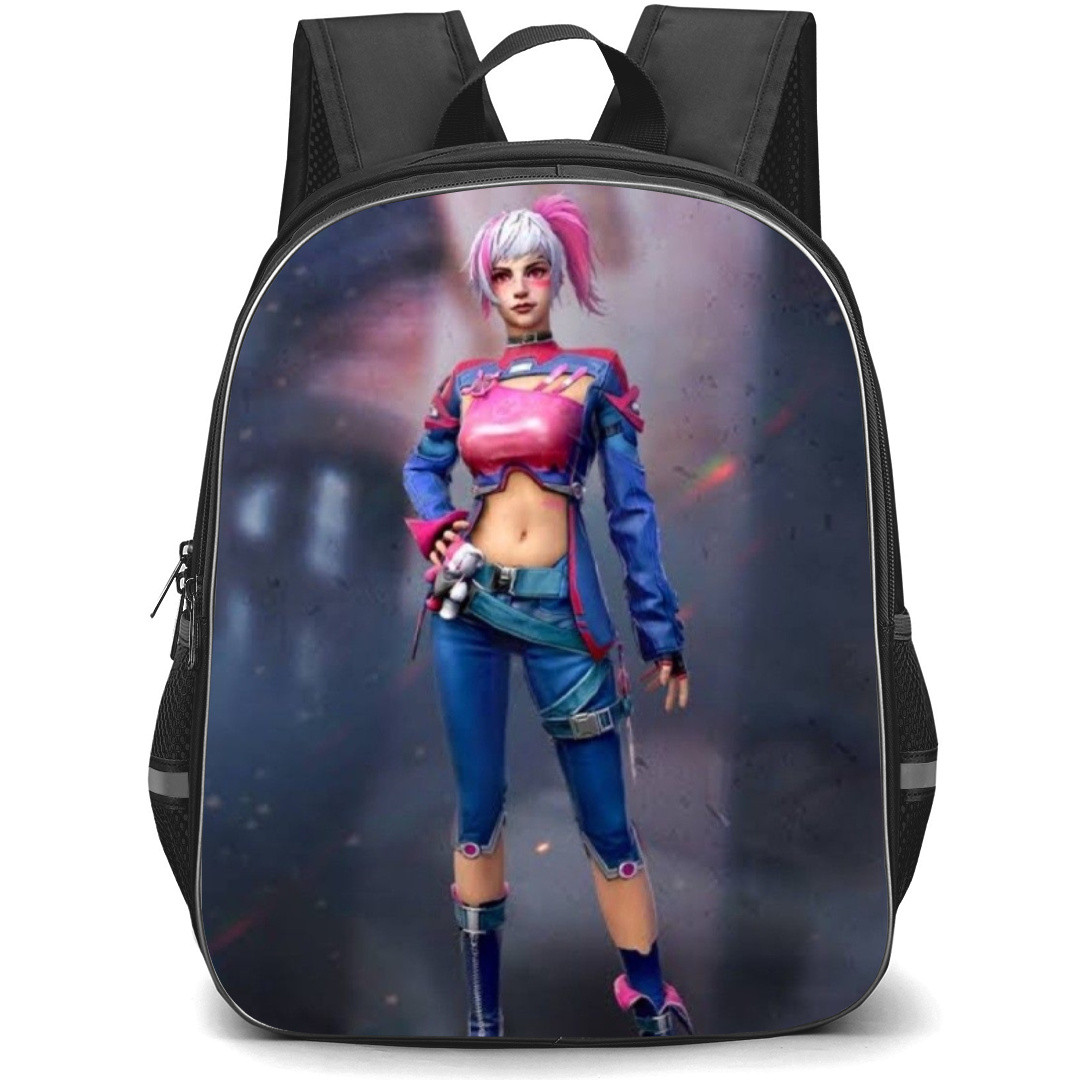 Free Fire Iris Backpack StudentPack - Iris Standing Portrait