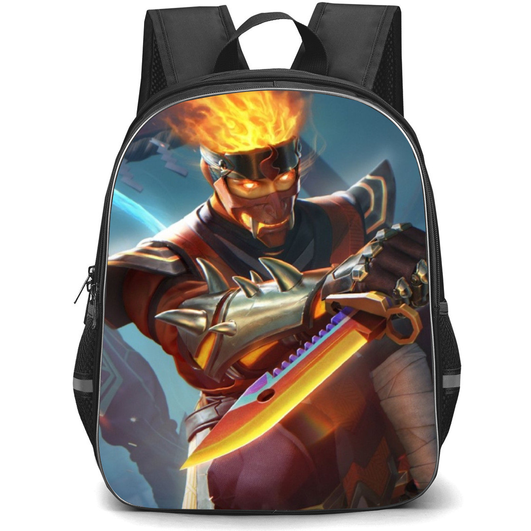 Free Fire Backpack StudentPack - Knife Out Portrait