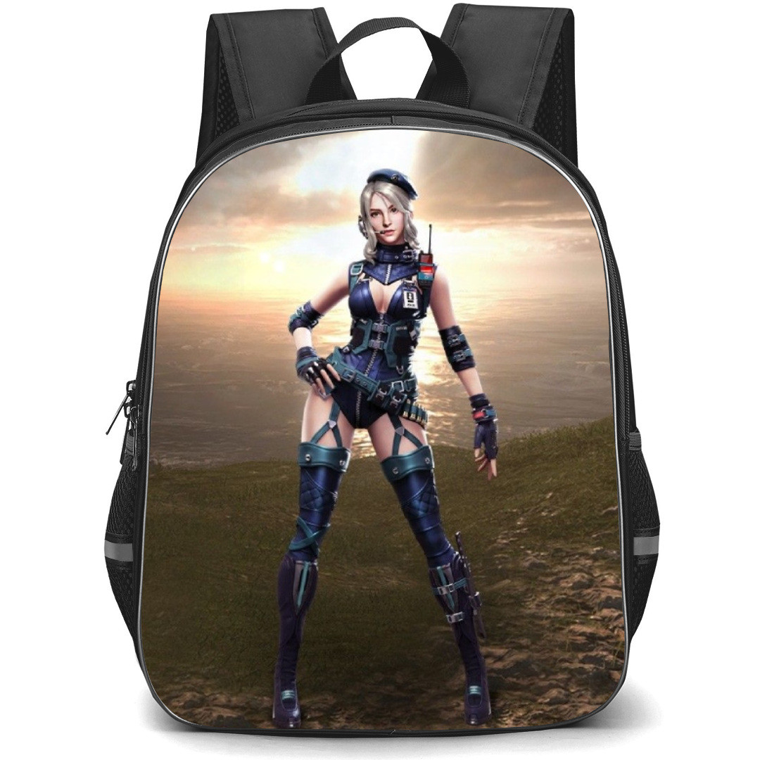 Free Fire Laura Backpack StudentPack - Laura Standing Portrait