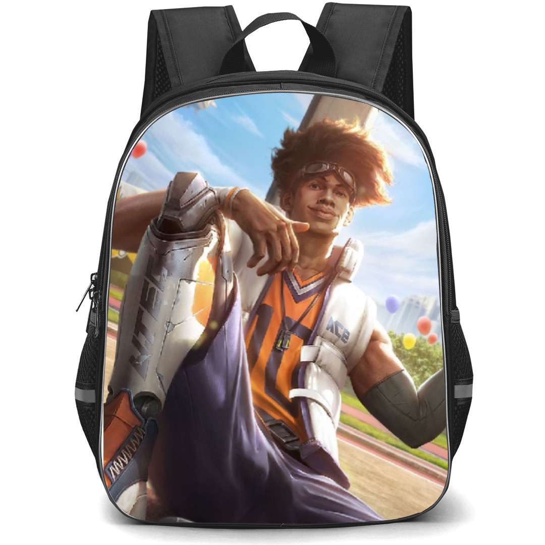 Free Fire Leon Backpack StudentPack - Leon Sitting Thumbs Up