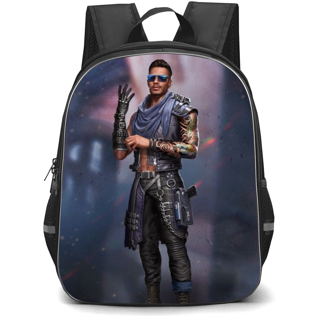 Free Fire Maro Backpack StudentPack - Maro Standing Portrait
