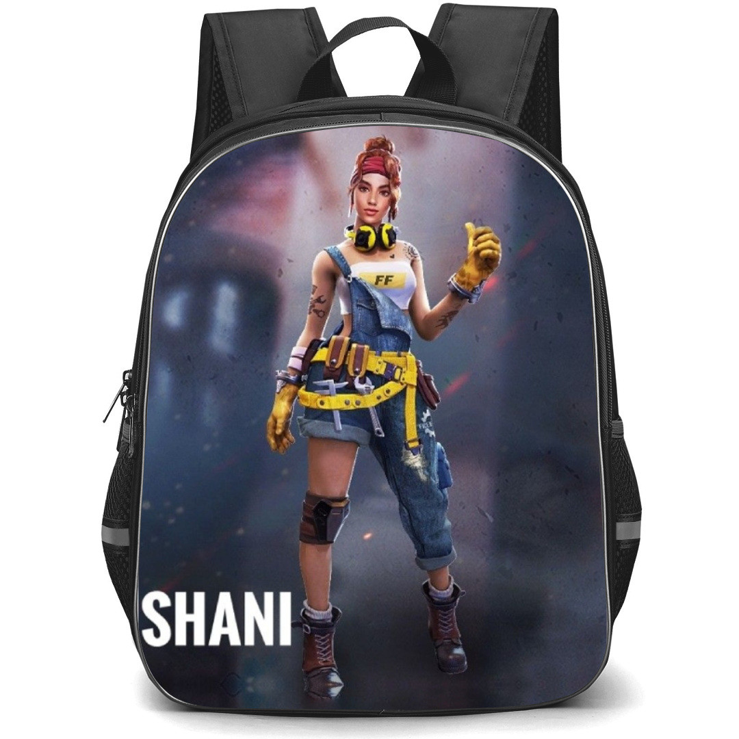 Free Fire Shani Backpack StudentPack - Shani Standing Portrait