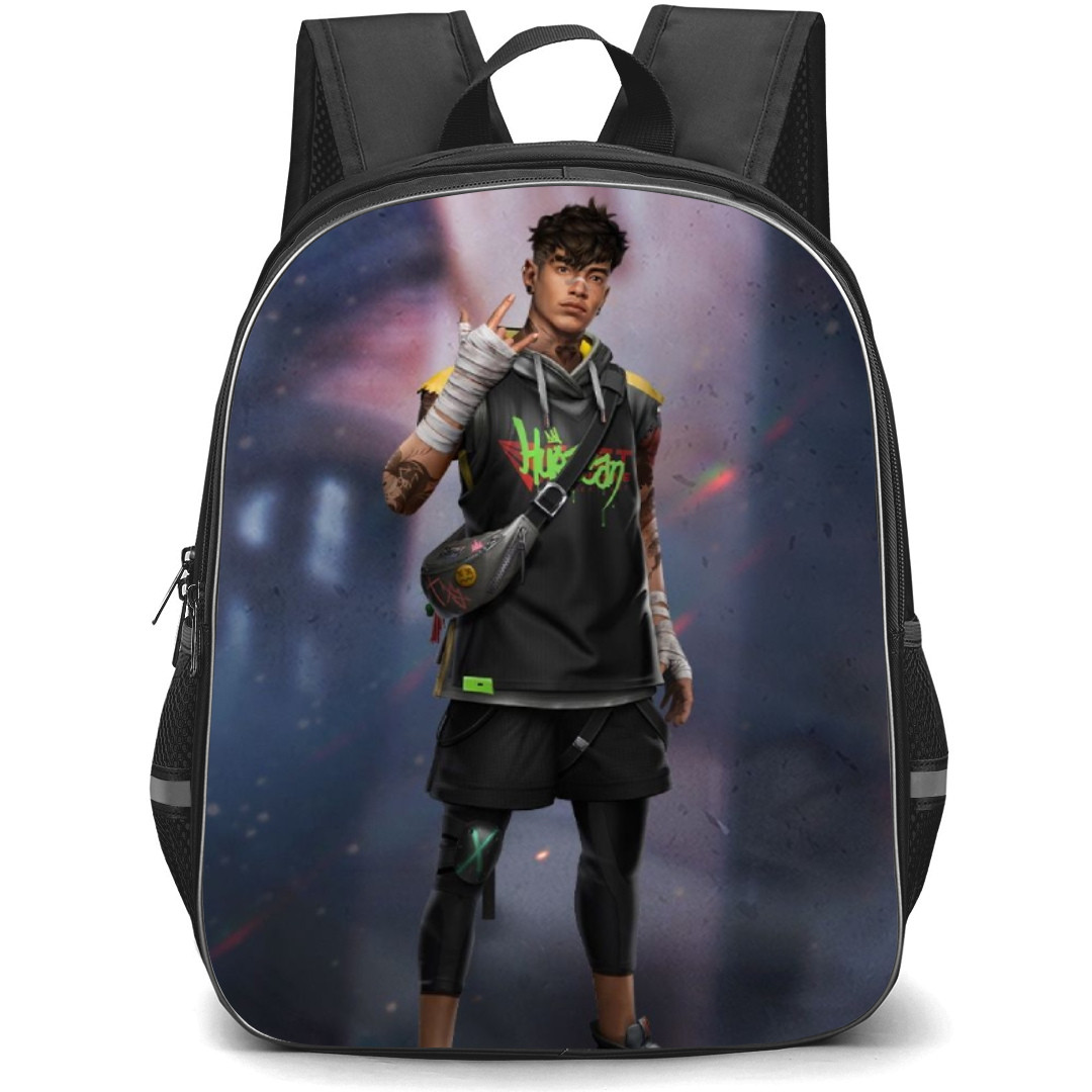 Free Fire Shirou Backpack StudentPack - Shirou Standing Portrait