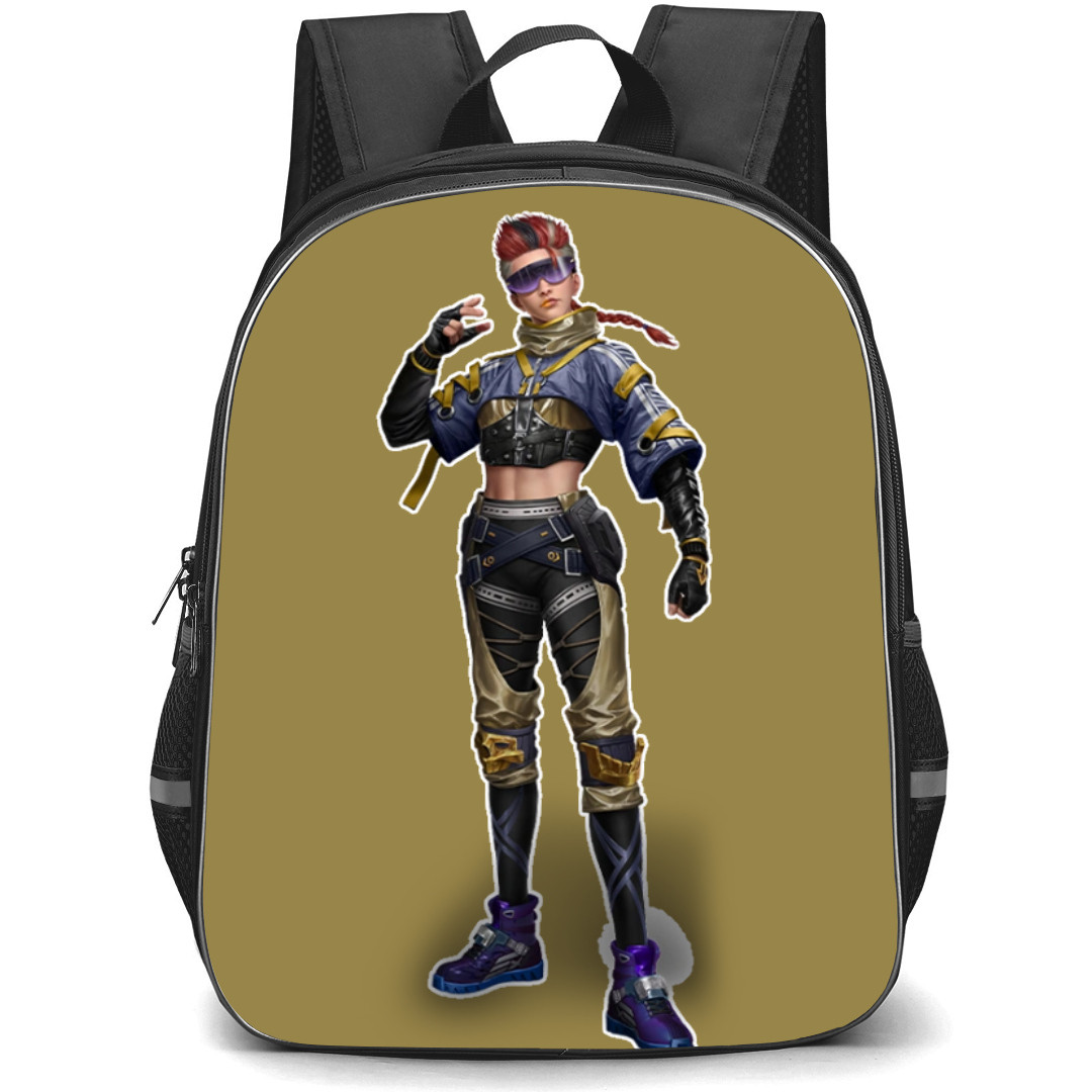 Free Fire Xayne Backpack StudentPack - Xayne Standing Portrait