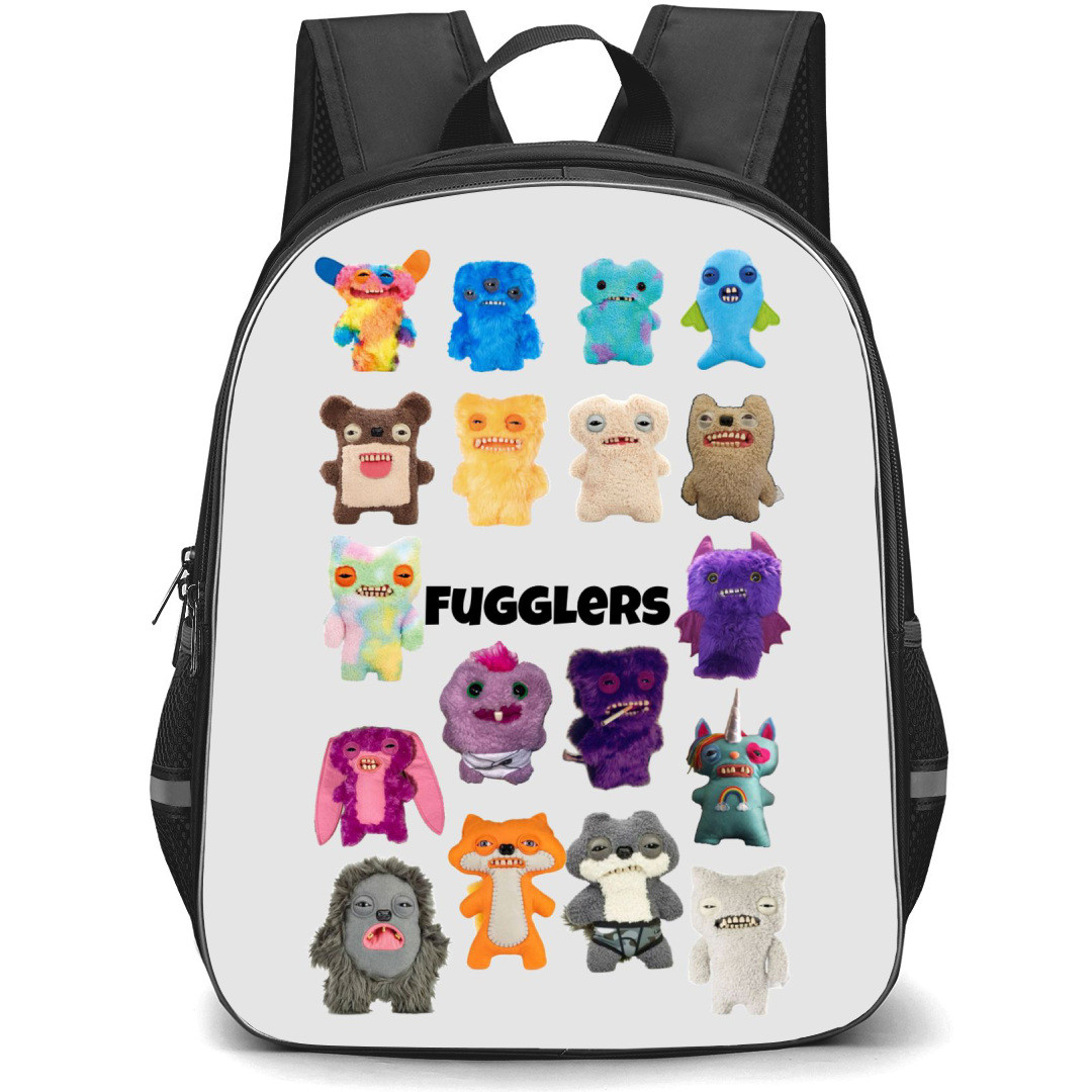 Fuggler Backpack StudentPack - Monster Collage Series Poster