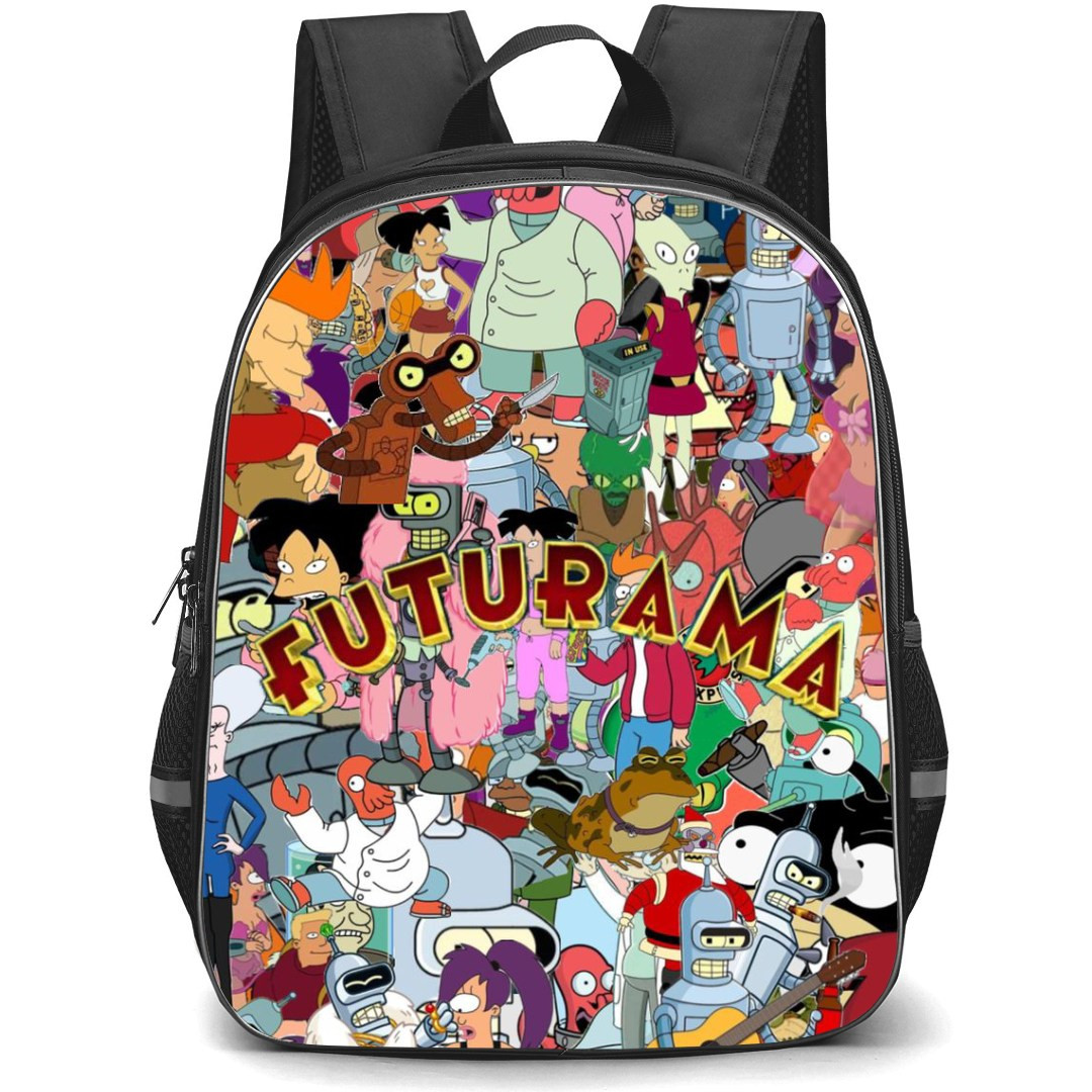 Futurama Backpack StudentPack - Characters Collage Series Poster