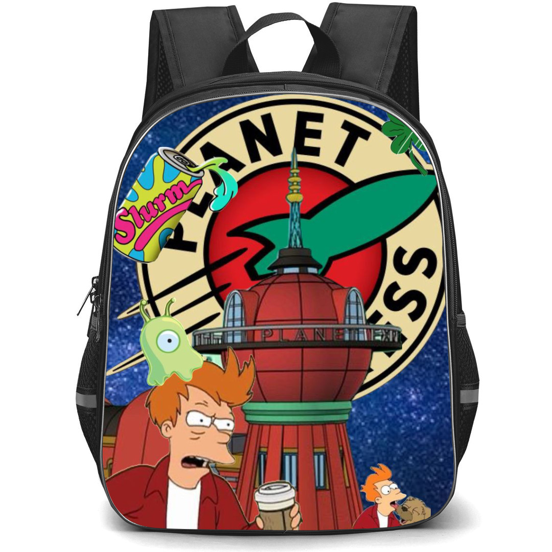 Futurama Backpack StudentPack - Characters Slurm Collage Poster